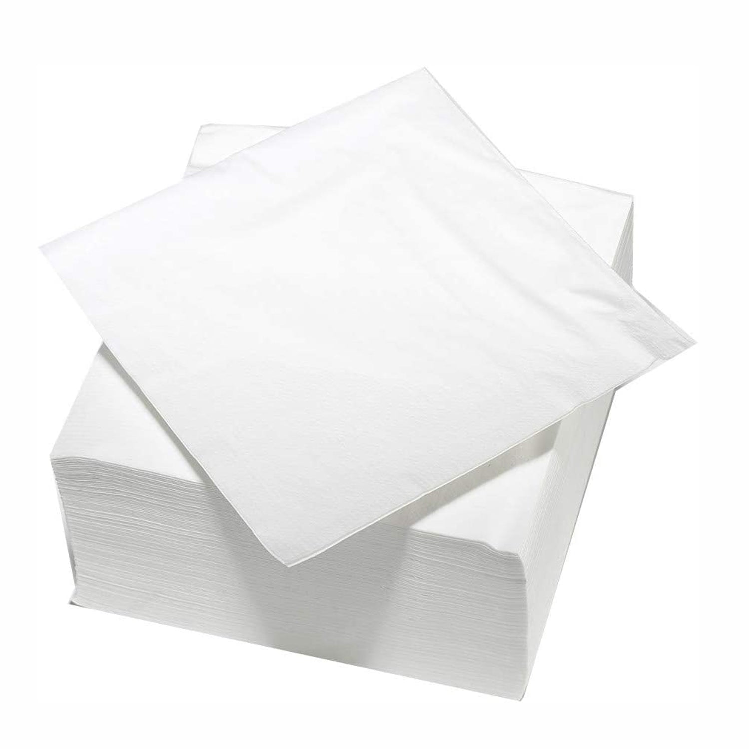 Tovaglioli di carta doppio velo Bianco 38x38 cm, 100 pz. celtex