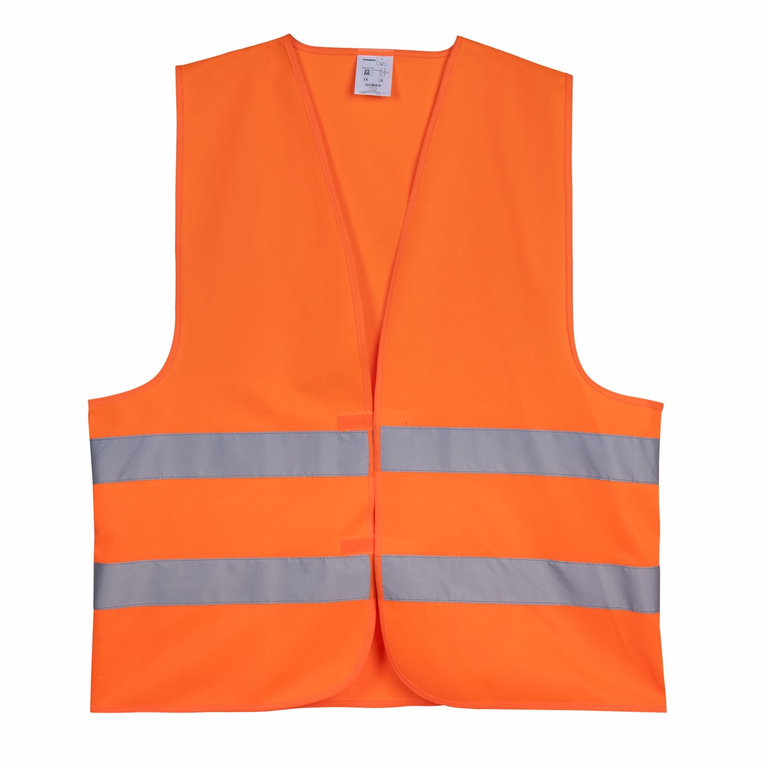Gilet arancione alta visibilità da lavoro