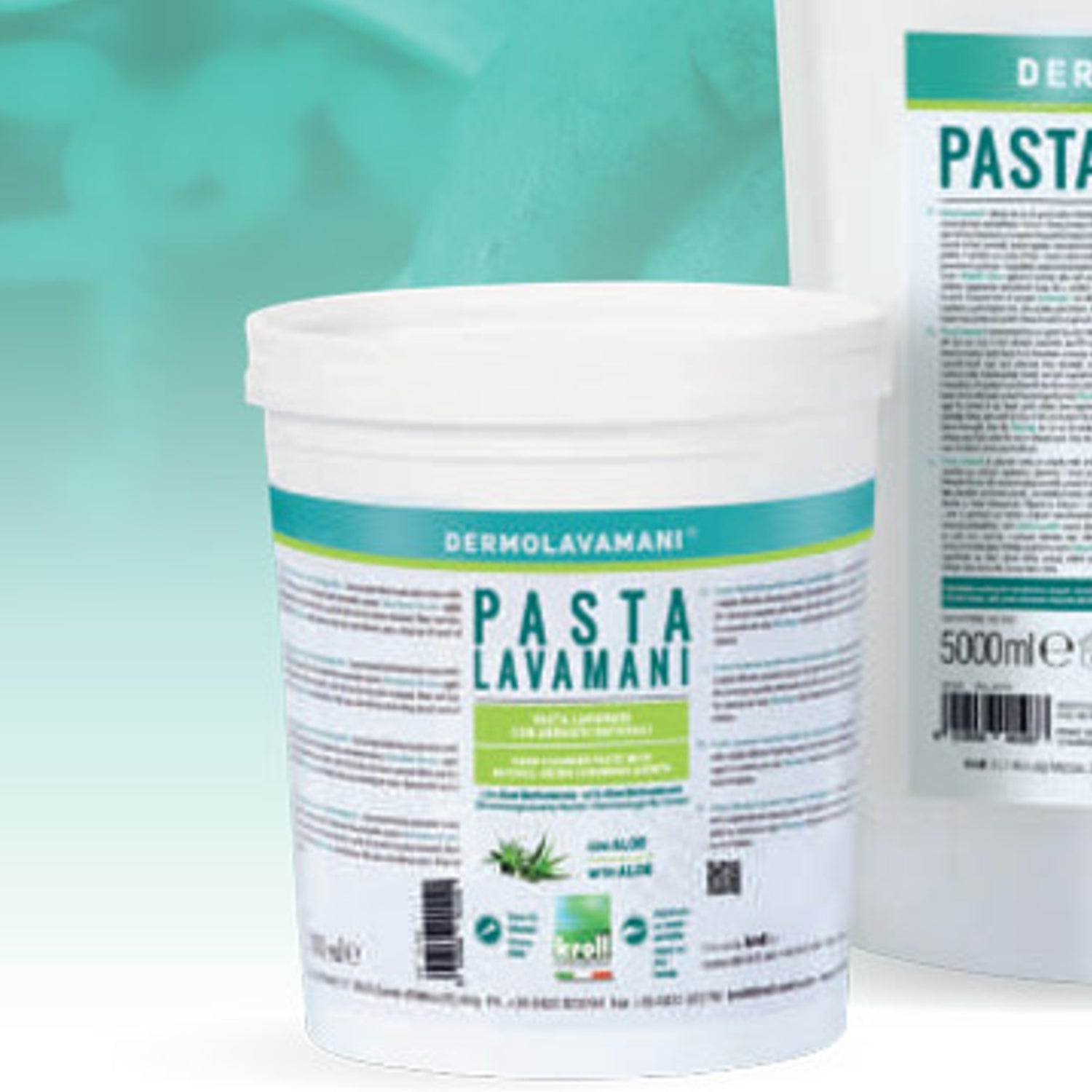 Pasta Lavamani con Abrasivi Naturali Dermatologicamente testata 1 litro kroll 0102