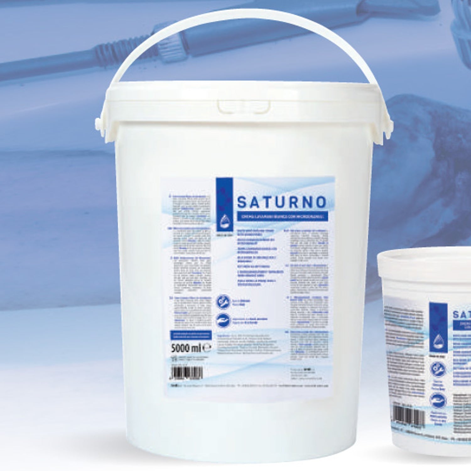 Crema lavamani bianca con abrasivi minerale saturno 5 litro kroll 3325