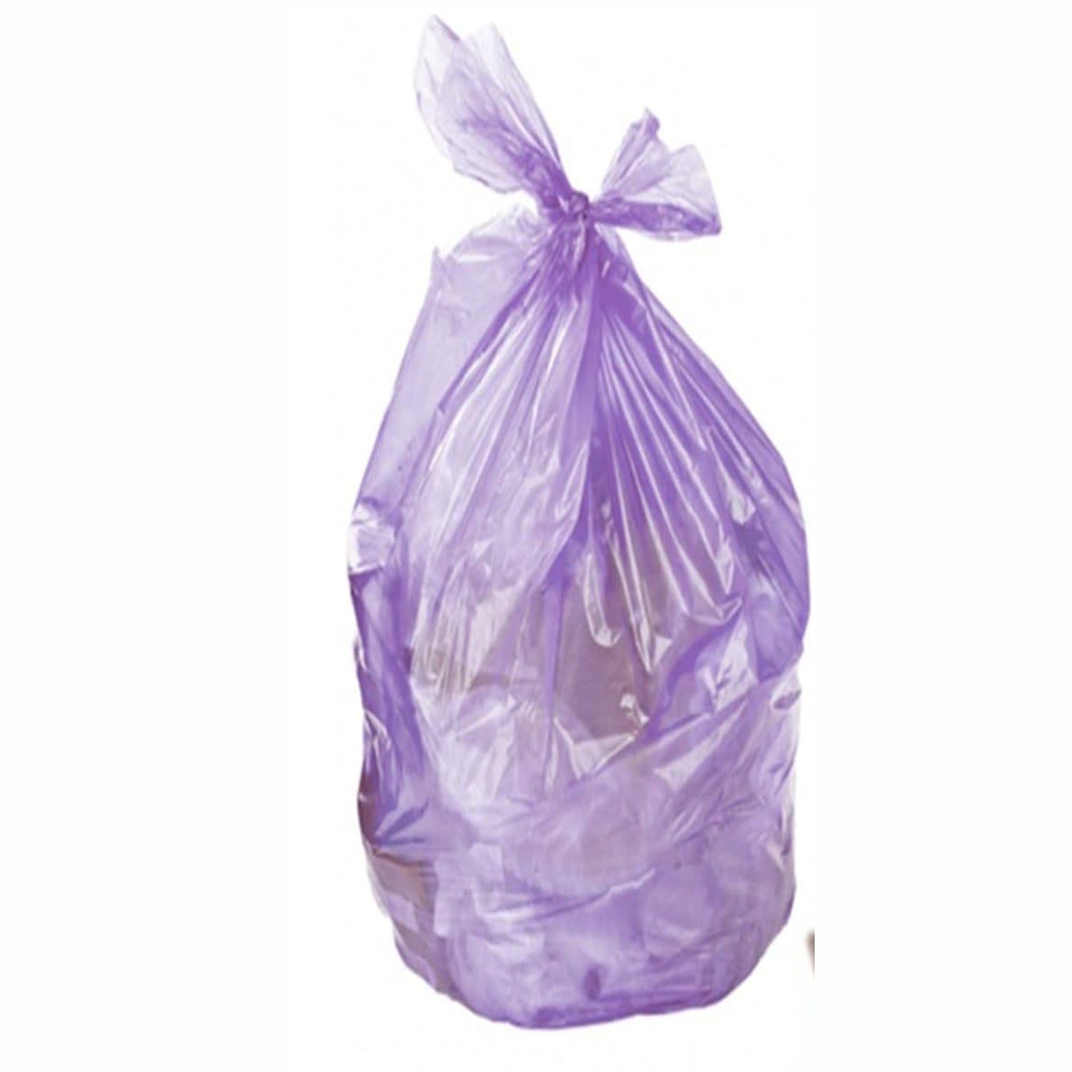 300 Sacchi 110 litri cm. 70x110 gr.32 condominiale spazzatura nettezza raccolta differenziata viola 30 rotoli