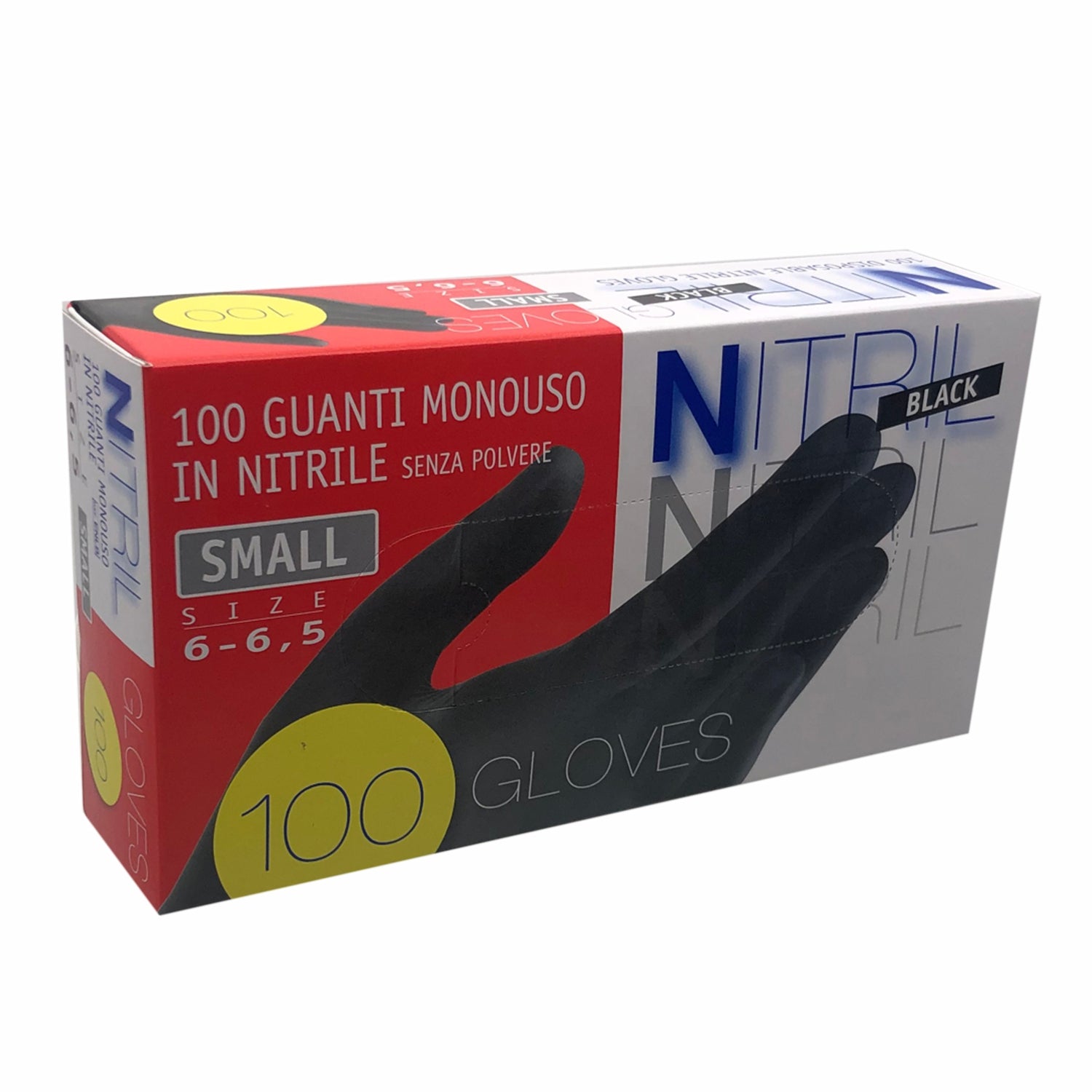 Palmpro essential 537 Nitril black guanti monouso in nitrile nero