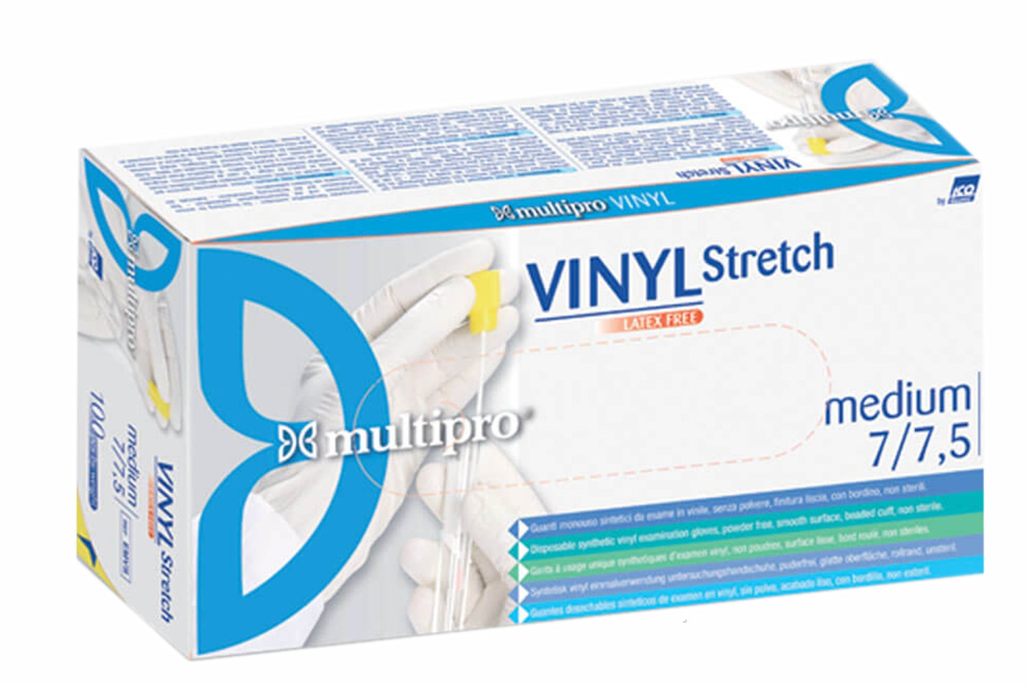 Vinyl Stretch Multipro guanti monouso in vinile senza polvere icoguanti