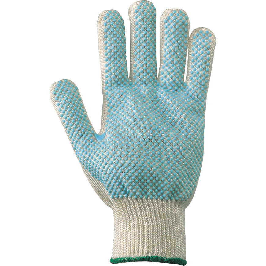 Guanti da lavoro in cotone e spalmati in pvc newtex 337026